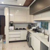 کابینت در حد نو با سینک و گاز رومیزی|مصالح و تجهیزات ساختمان|چمستان, |دیوار