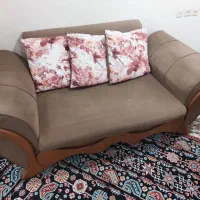 مبل هفت نفر و میز جلو مبلی|مبلمان خانگی و میز عسلی|اندیمشک, |دیوار