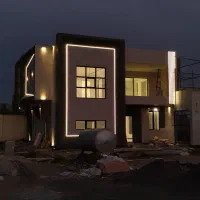 برقکاری ساختمان محمدزاده .هالوژن نور مخف