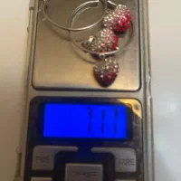 اویزهای نقره جذاب و نیم ست و دست بند