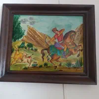 قاب عکس|تابلو، نقاشی، عکس|مشهد, کوشش|دیوار