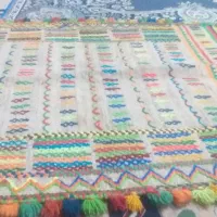 گلیم فرش دست بافت ترکی فی ۳|گلیم، جاجیم، گبه|زرقان, |دیوار