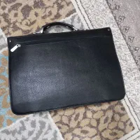 کیف چرم اداری مشکی نو|کیف، کفش، کمربند|تهران, قصر فیروزه ۲|دیوار