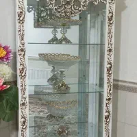 بوفه چوبی و ساعت ایستاده چوبی|بوفه، ویترین، کنسول|تهران, سعیدآباد|دیوار