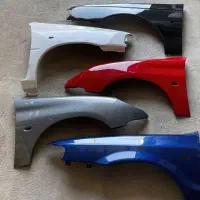 رنگ کاری وفروش قطعات بدنه خودرو بارنگ کوره ای