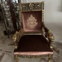 ست کامل مبلمان و غذاخوری کلاسیک ورق طلا|مبلمان خانگی و میز عسلی|تهران, اوین|دیوار
