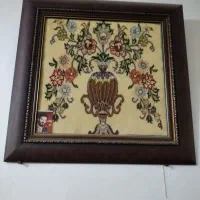 تابلو فرش با قاب .قدیمی