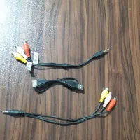 همه جور کابل همه باهم .مفت .بخون|قطعات و لوازم جانبی رایانه|مشهد, شهرک لشکر (شهرک غرب)|دیوار