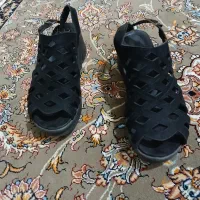 دوجفت کفش اسپرت وتابستانی مشکی|کیف، کفش، کمربند|ساوه, |دیوار