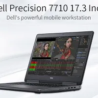 لپتاپ صنعتیDell 7710 i7-7820HQگرافیک6G/P3000اینچ17