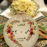 دیوارکوب گلدوزی|تابلو، نقاشی، عکس|مشهد, پنجتن|دیوار