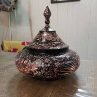 خدمات  حکاکی روی ظروف مسی  الماس تراش|صنایع دستی و سایر لوازم تزئینی|اصفهان, ارغوانیه|دیوار