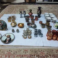 ظرف و ظروف مسی و برنجی قدیمی