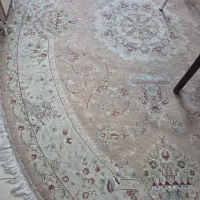 فرش ماشینی بیضی