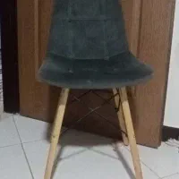 صندلی پایه چوبی دو نفر