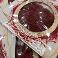 (زعفران110.000)هرمثقال پاکت صادراتی دورقرمز