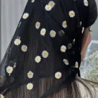 مینی اسکارف واسکرانچی گل بابونه