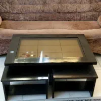 میز وسط به همراه۴عدد عسلی|مبلمان خانگی و میز عسلی|شاهینشهر, شهرک امید|دیوار