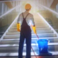 نظافت ساختمان وراه پله مرزداران