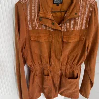 مانتو کتان کاملا نو خارجی