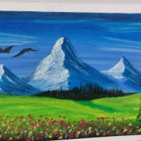 نقاشی و طراحی پاستل روغنی