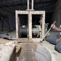 حفر چاه عمیق با دستگاه بی صدا