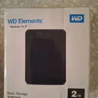 هارد اکسترنال وسترن دیجیتال ۲ ترابایت