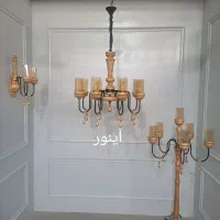 لوستر نئوکلاسیک فلورا صنایع چوبی آینور