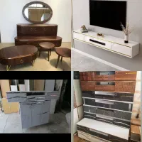 پخش میز تی وی میز تلویزیون میز LED LCD تی وی وال|میز تلویزیون|شیراز, شهرک فرزانگان|دیوار