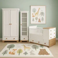 تخت و کمد نوزاد