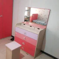 ست ۳ تکه تخت و کمد ومیز توالت|تخت و سرویس خواب|تهران, بلورسازی|دیوار