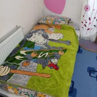 تخت خواب نوجوان با تشک|تخت و صندلی بچه|خمینی‌شهر, |دیوار