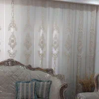 پرده سرمه دوزی ترک