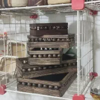 کارگاه ساخت ظروف چوبی فینجو|ظروف سرو و پذیرایی|مرودشت, نقش رستم|دیوار