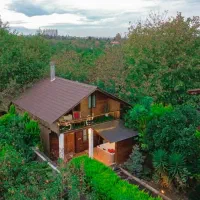 اجاره روزانه کلبه سویسی جنگلی جکوزی آب داغ|اجارهٔ کوتاهمدت ویلا و باغ|نور, |دیوار