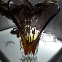 گلدان چک اصل آجیل خوری وزیرسیگاری|ظروف سرو و پذیرایی|تبریز, |دیوار