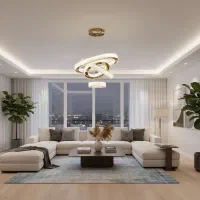 لوستر مدرن مستطیل تولید* کننده* انواع لوستر مدرن|لوستر و چراغ آویز|بومهن, |دیوار