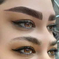 فیبروز‌ میکروبلیدنگ بن مژه شیدلب هاشورابرو