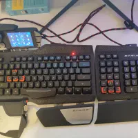 بهترین کیبورد برای گیم مدل mads cat strike 7