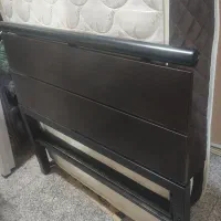 تختخواب یکنفره فلز، ام دی اف، شکیل ونو