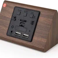 ساعت چوبی دیجیتالی رومیزی|ساعت دیواری و تزئینی|تهران, امانیه|دیوار