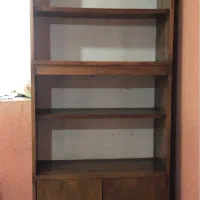 کتابخانه ، تخت و میز کامپیوتر