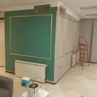 نقاشی ولکه گیری کیفیعت بالا|خدمات پیشه و مهارت|اسفراین, |دیوار