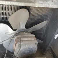 موتور یخچال همراه رادیاتور و فن