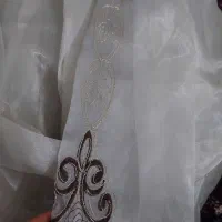 دو عدد پرده سالم همراه کناره|پرده، رانر، رومیزی|اقبالیه, |دیوار