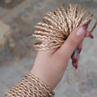 النگو موج دار طلاروس
