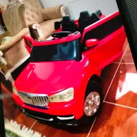 ماشین شارژی‌ بی ام و تایر بادی چهارموتور بزرگ