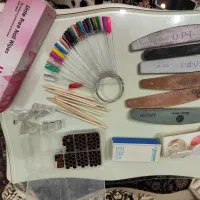 وسایل کاشت ناخن در حد نو|آرایشگاه و سالنهای زیبایی|ورامین, ریحان آباد|دیوار