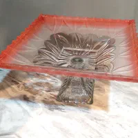 میوه خوری بلور پایه دار