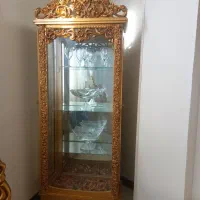 بوفه ۳ طبقه دو درب طلایی نو